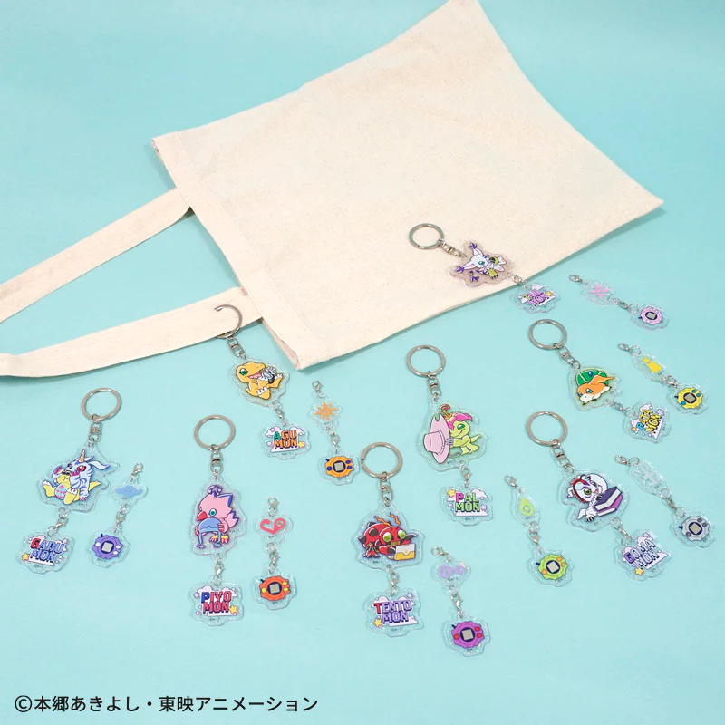 デジモンアドベンチャー　連結アクリルキーホルダー - Image 2