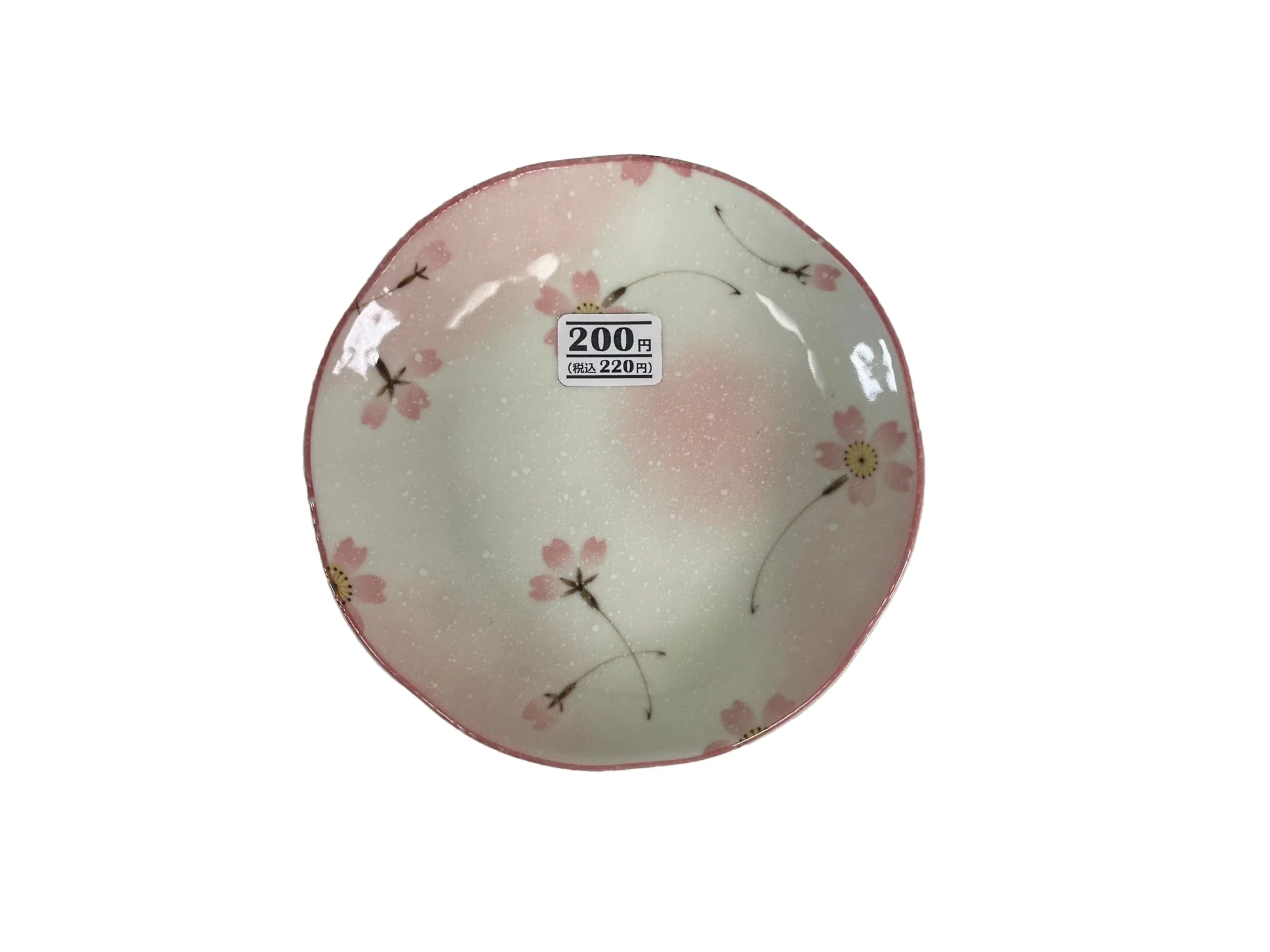 美濃焼　取皿　淡雪桜