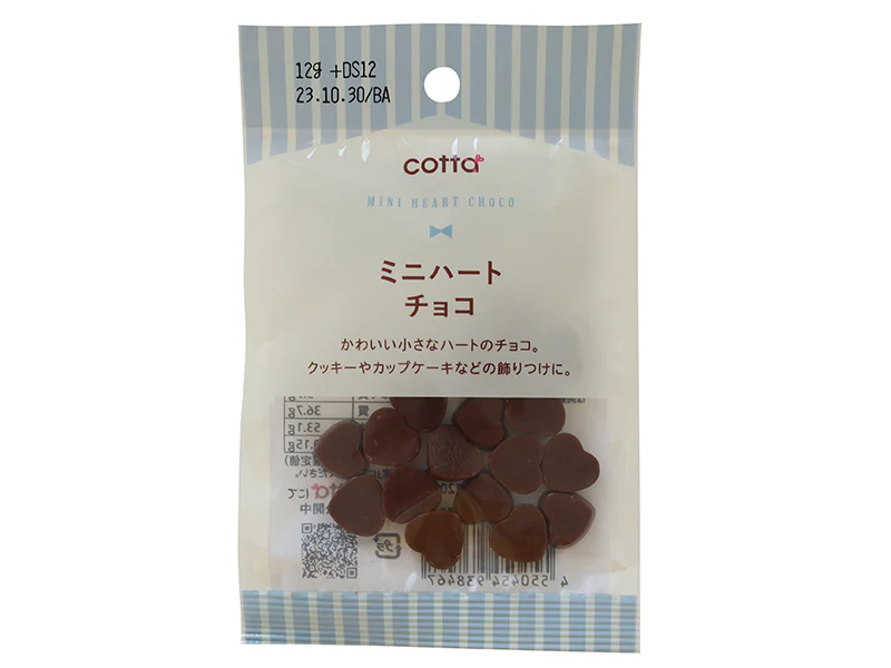 ドウシシャ　ミニハート　チョコ　１２ｇ