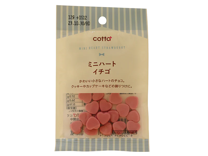 ドウシシャ ミニハート イチゴ 12g