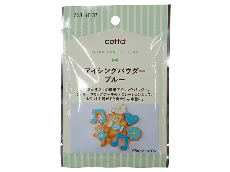 ドウシシャ　アイシングパウダー　ブルー　２５ｇ
