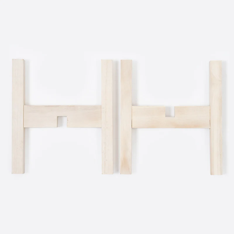 植木鉢用スタンド（木製、高さ１８ｃｍ） - Image 2