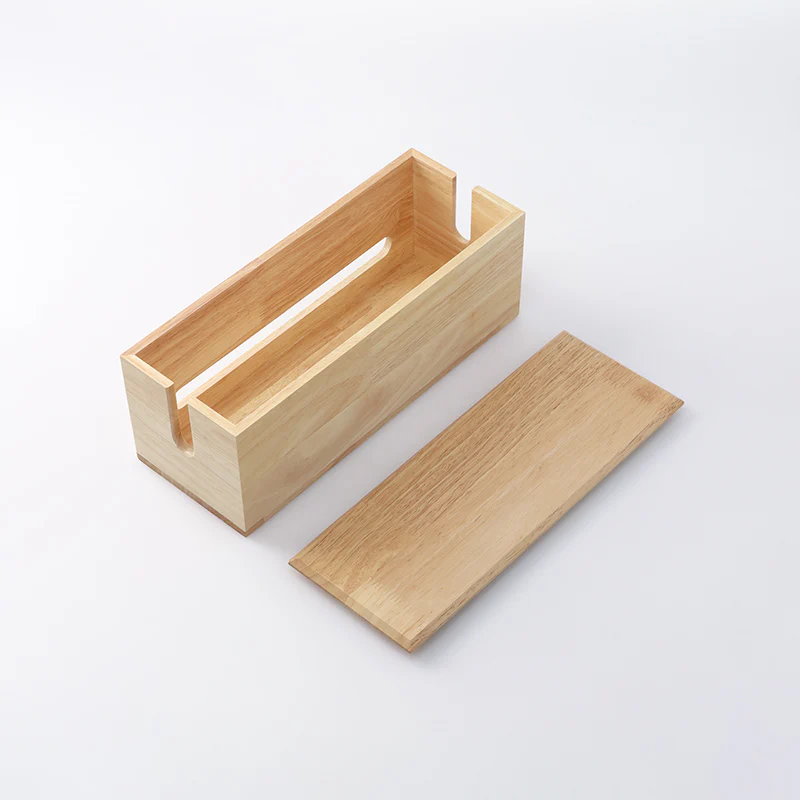 木製ケーブルボックス - Image 2
