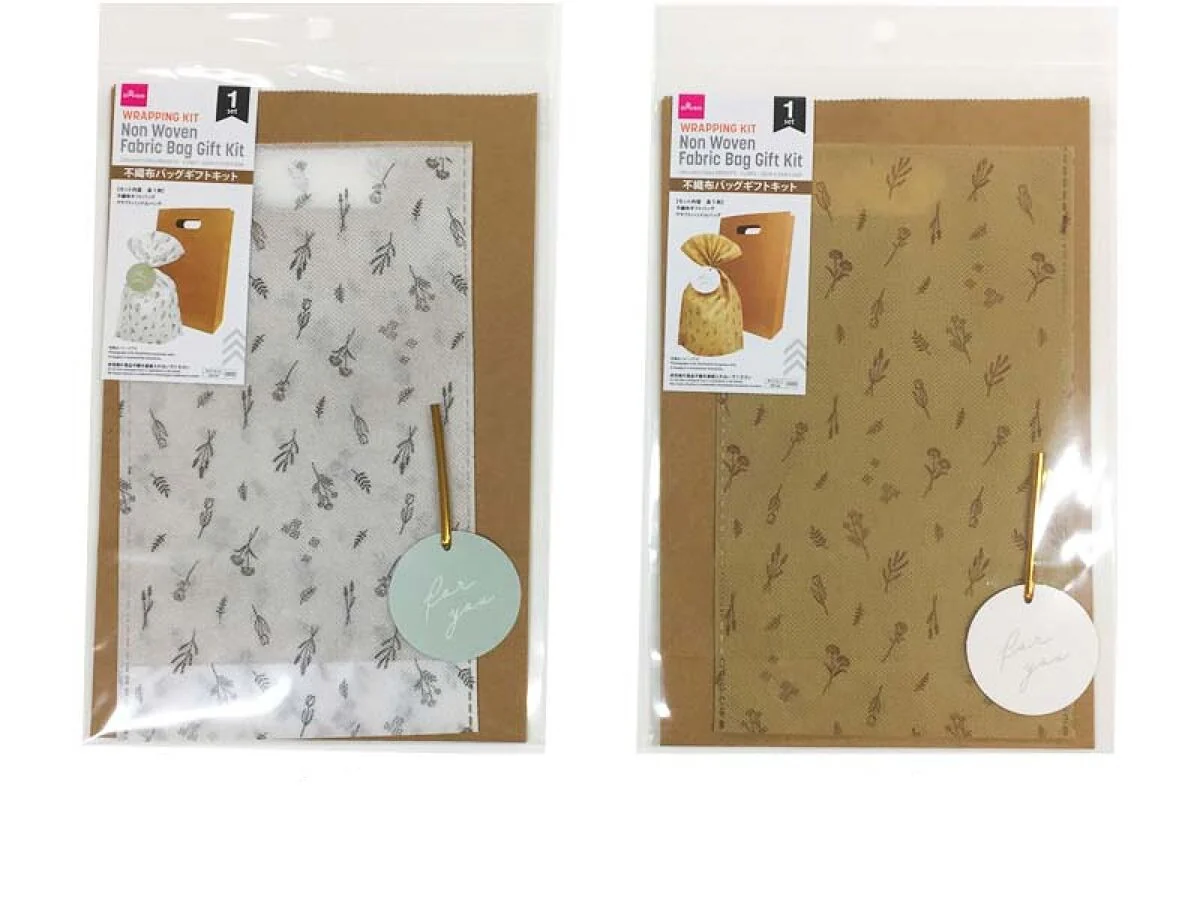不織布バッグギフトキット(フラワー)