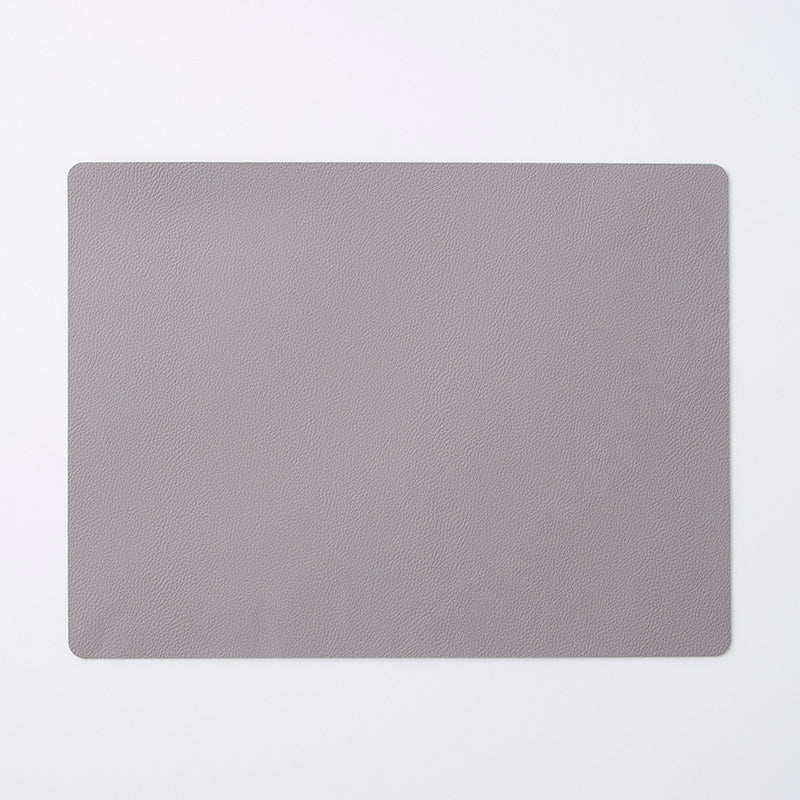 フェイクレザーマット（角型、ダークグレー・ライトグレー） - Image 2