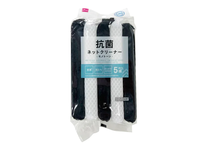 抗菌ネットクリーナー(モノトーン、5個)