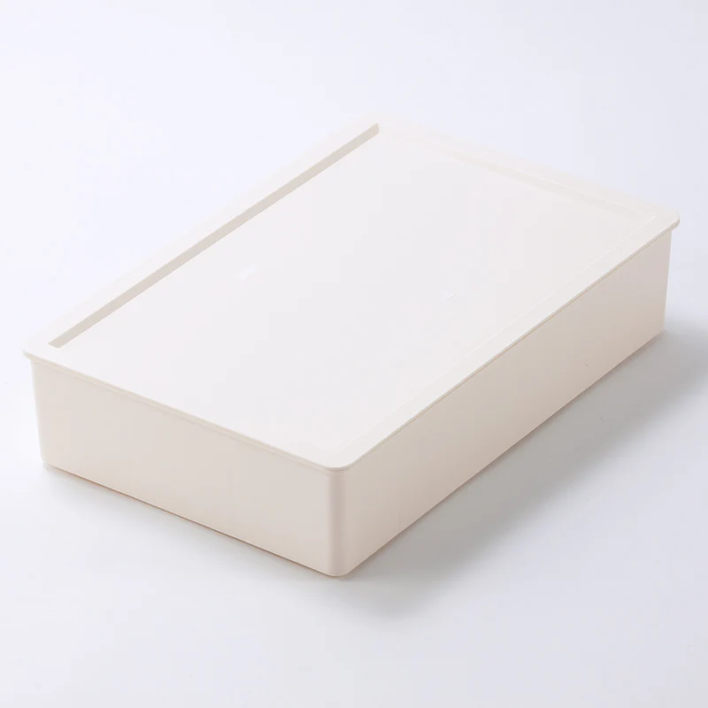 靴下収納ケース（ベージュ）