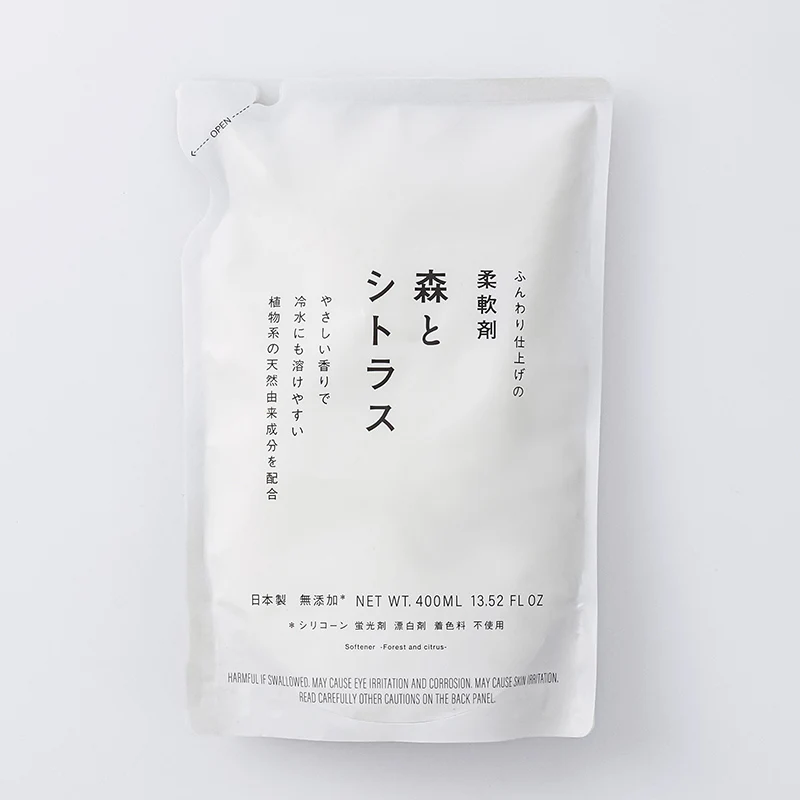 柔軟剤(森とシトラス)400mL