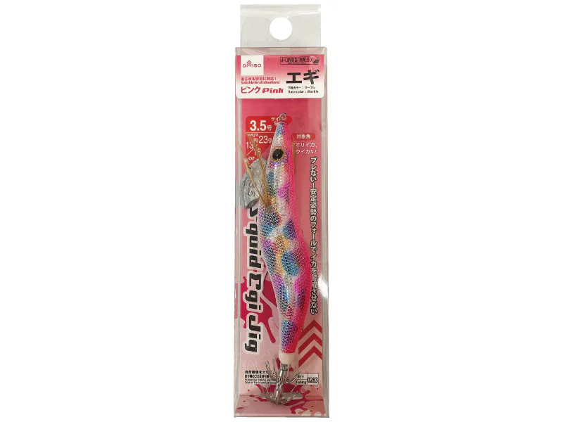 エギ（３．５号、ピンク）