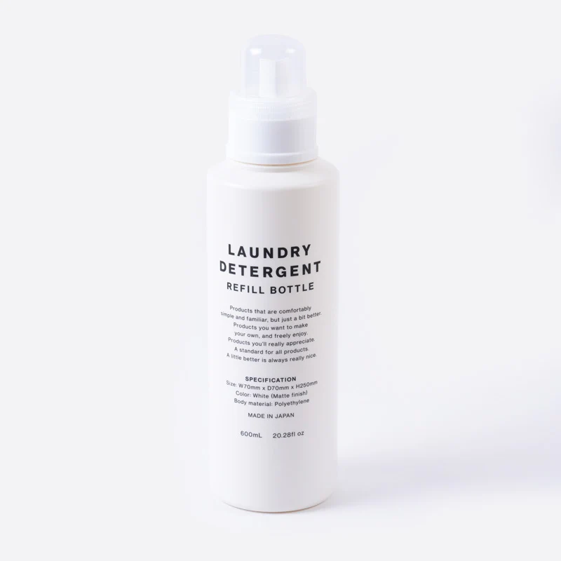 詰替えボトル（洗濯用洗剤、ホワイト）６００ｍＬ - Image 2