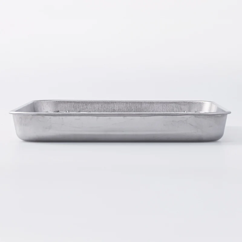 ステンレストレイ(網付)25.5cm×20.5cm×2.8cm - Image 4