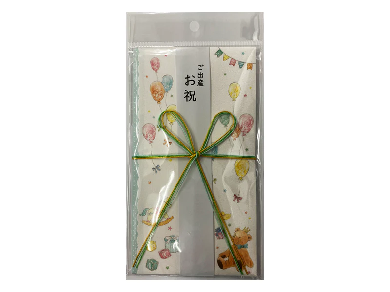 こども金封(クマと風船柄)