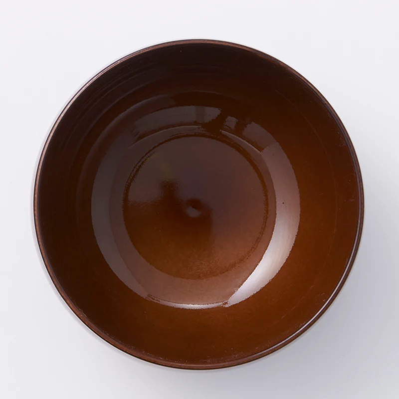 食器洗い機で洗える 会津塗の和洋椀(小)茶 - Image 3