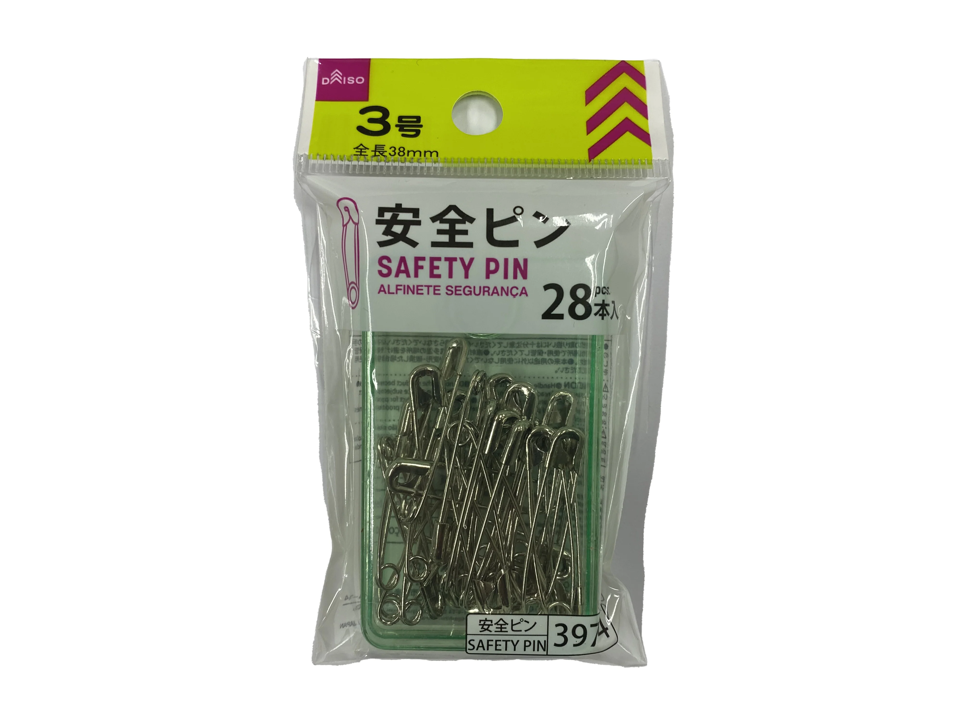 安全ピン３号　２８本入