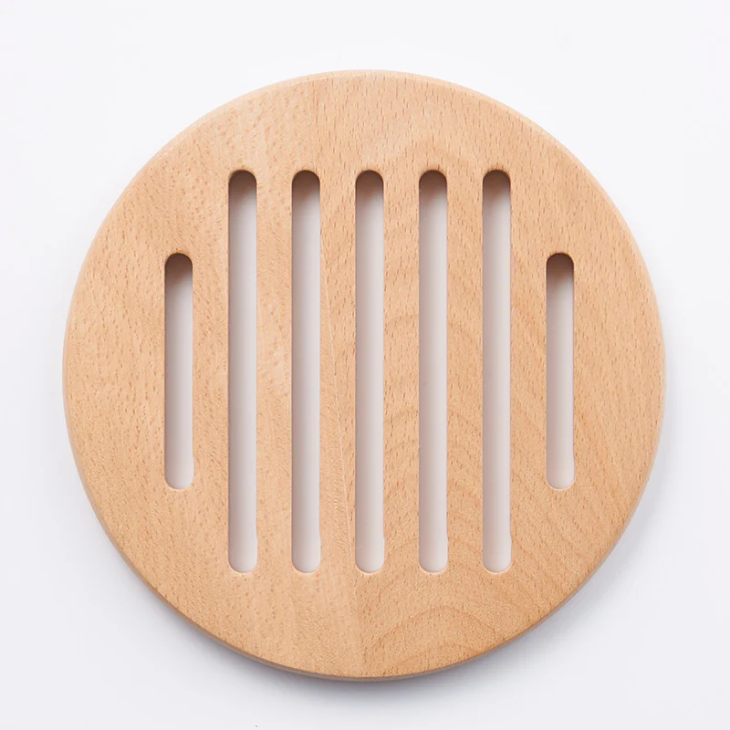 木製鍋敷（ライン） - Image 4