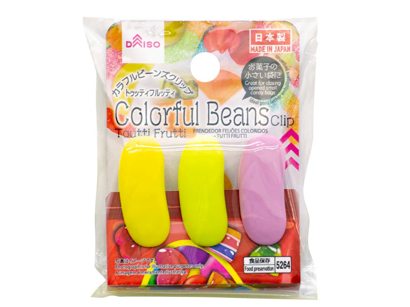 カラフルビーンズクリップ(トゥッティフルッティ)