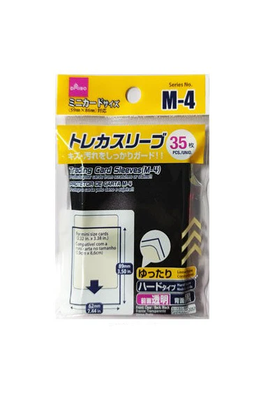 トレカスリーブ(M-4、35枚)