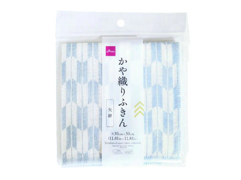 かや織りふきん（矢絣）