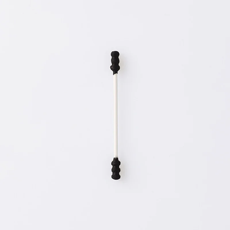 黒綿棒(でこぼこ、100本) - Image 2