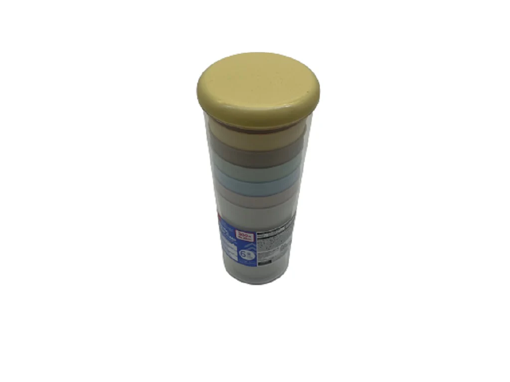 プラスチックカラーコップ（６個）