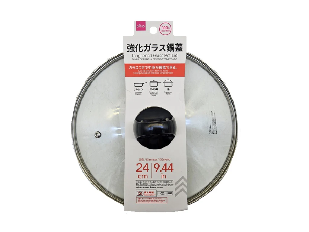 強化ガラス鍋蓋
