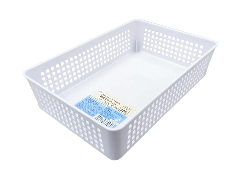 環境配慮型メッシュトレイ(B6、白)