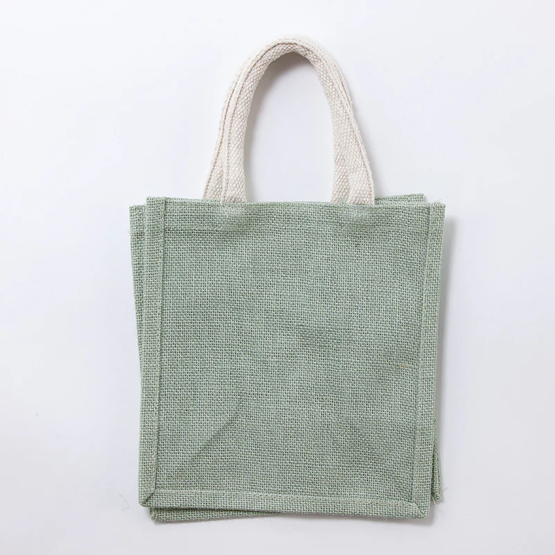 カラージュートバッグ（Ａ６、ＬＧＹ） - Image 3