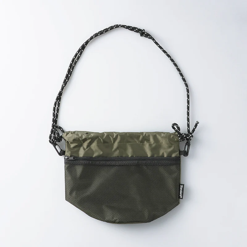巾着サコッシュショルダーバッグ(GR) - Image 3