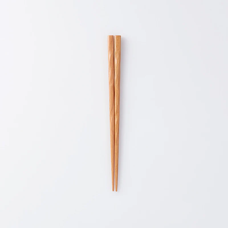 天然木箸４膳セット（削り） - Image 3