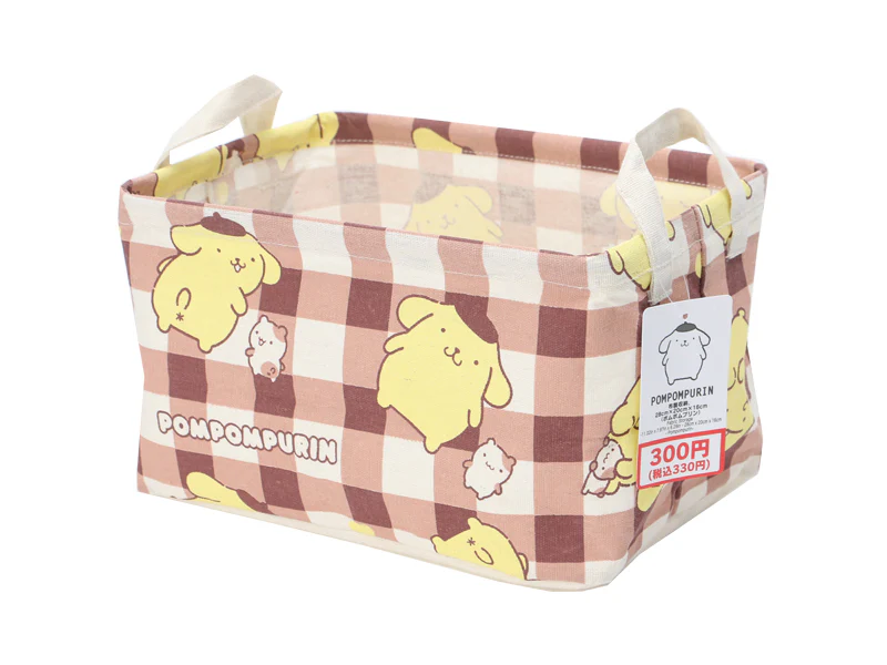 布製収納（ポムポムプリン）
