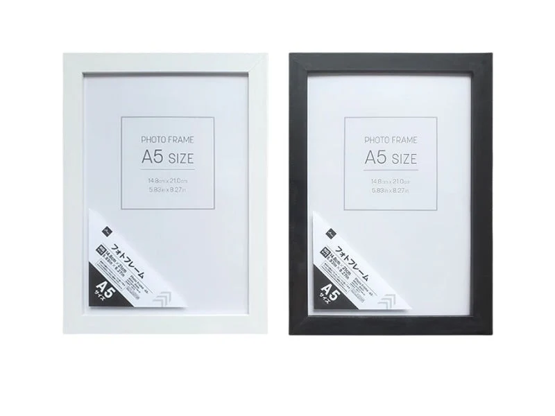 フォトフレーム（Ａ５、白・黒）