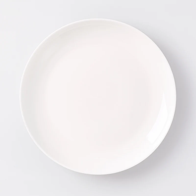 ボーンチャイナ平皿（リムが使いやすい）２０ｃｍ - Image 2