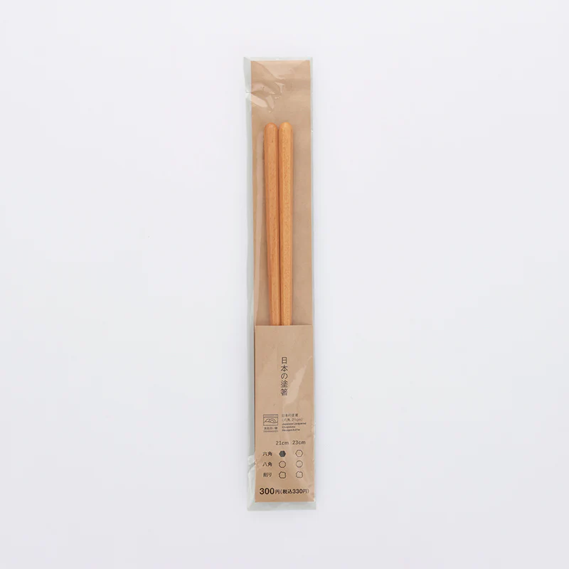 日本の塗箸(六角) - Image 3