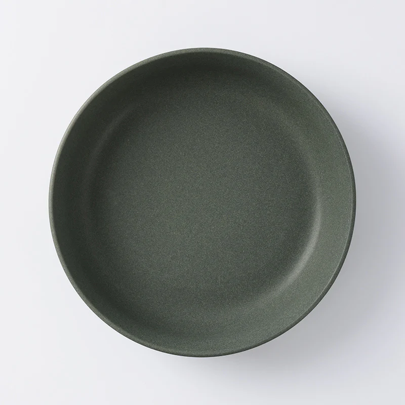 高台のない食器(深皿、GY) - Image 2