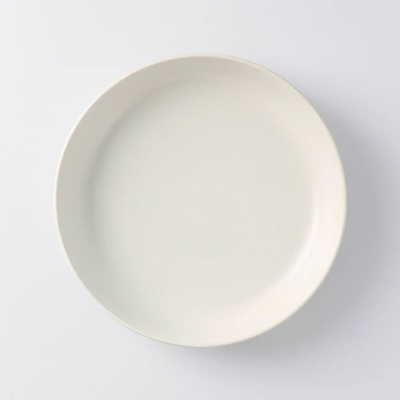 高台のない食器(深皿、WH) - Image 2