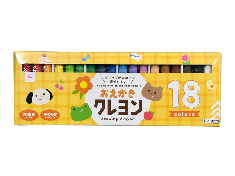 クレヨン（１８色）