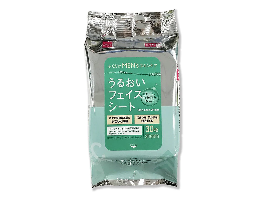 &.メンズフェイスシート(保湿、30枚)