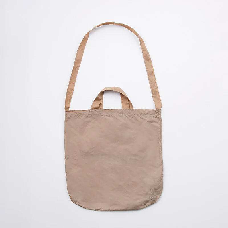 2WAYショルダーバッグ(くしゅっとコンパクト、ショートロゴ、BE) - Image 6