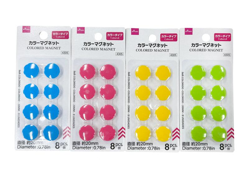 カラーマグネット（カラータイプ、８個）