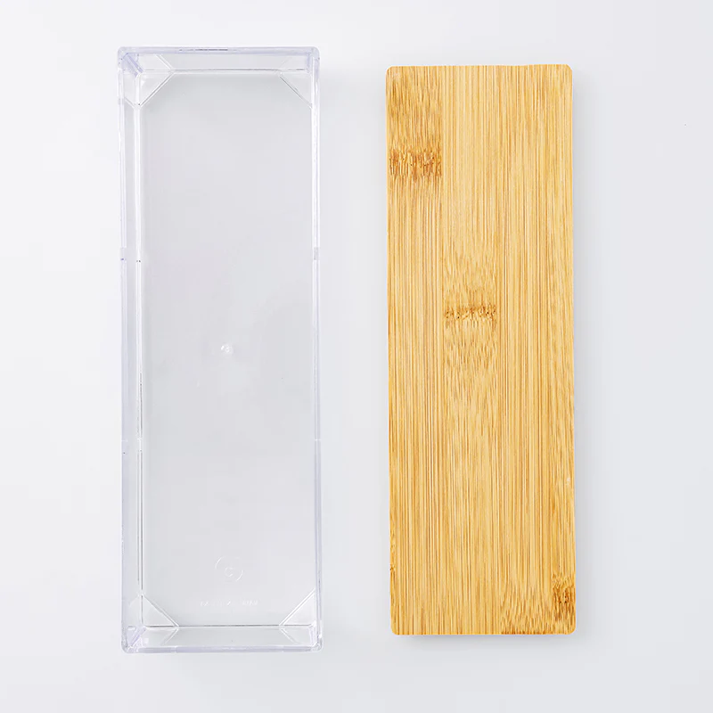 小物入れ竹製蓋付収納ケース６ｃｍ×２４．６ｃｍ×８．２ｃｍ - Image 4