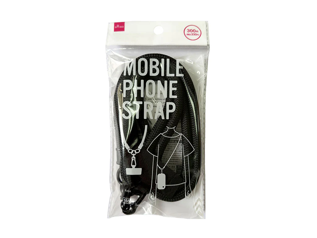 パラコードスマホショルダー（ＢＫ）