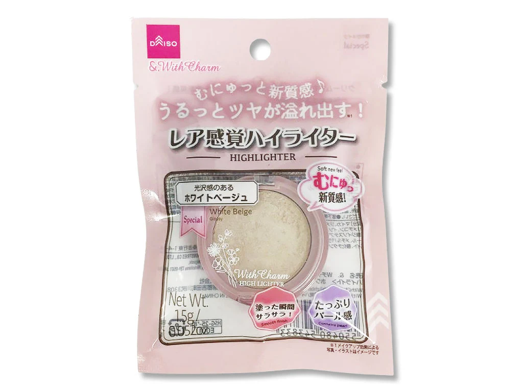 &.WithCharm レア感覚ハイライター ホワイトベージュ