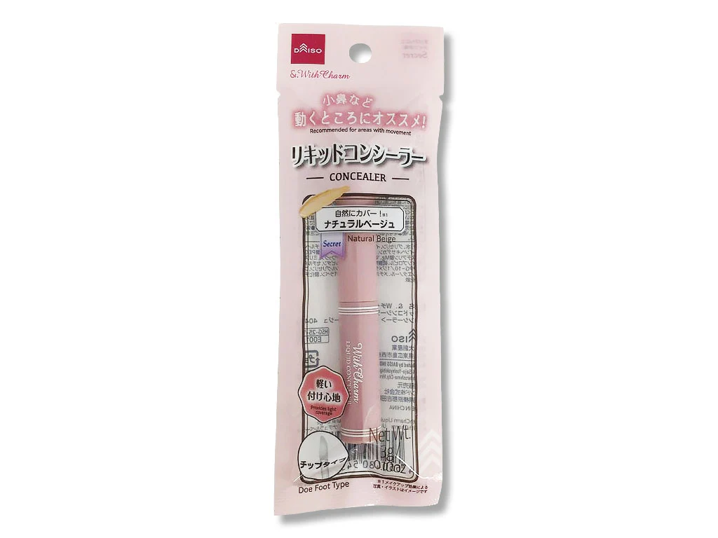 &.WithCharm リキッドコンシーラー ナチュラルベージュ