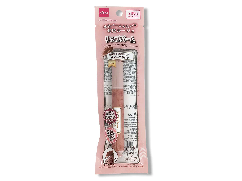 &.WithCharm リップバーム ティーブラウン