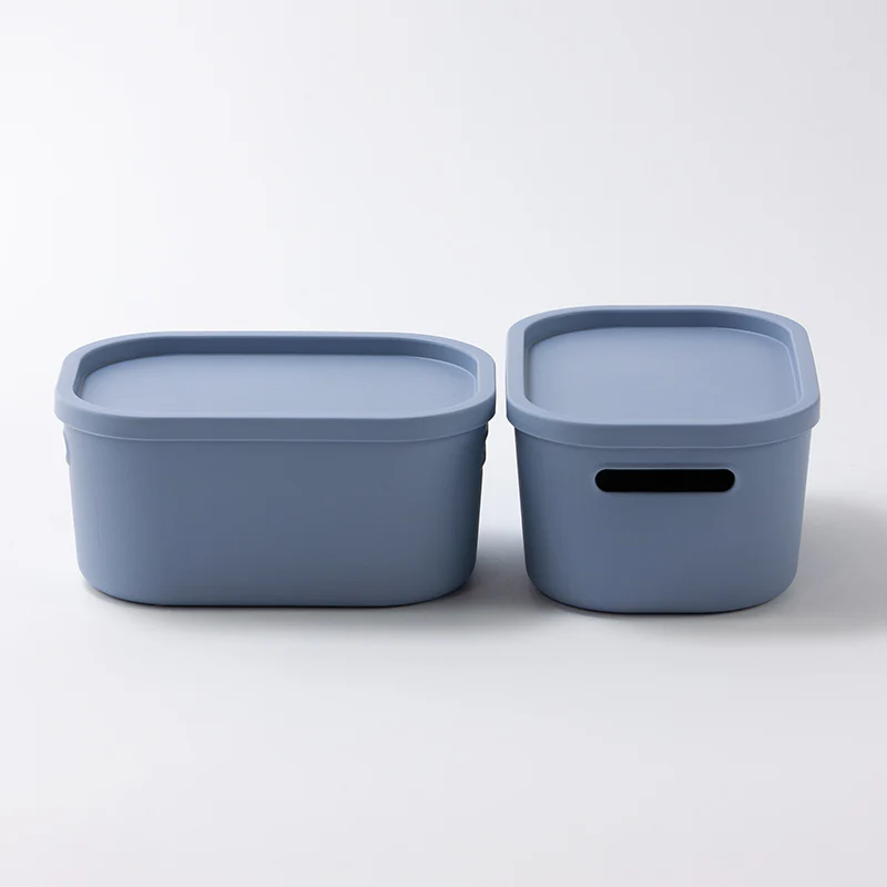R30ボックス(2個、ブルーグレー)17.5cm×12.5cm×8.5cm - Image 4
