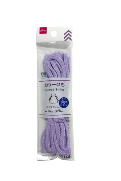 カラーひも（パープル）