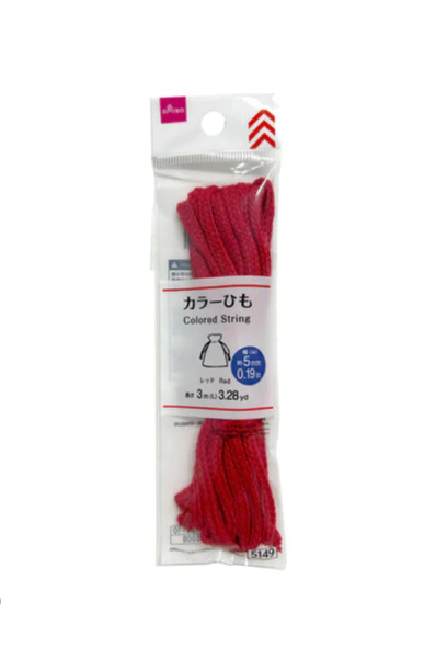 カラーひも（レッド）