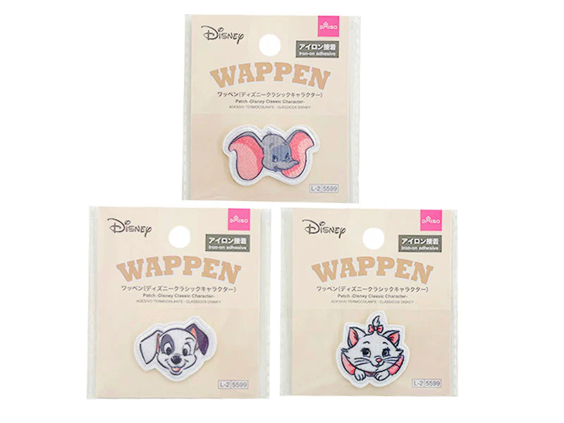 ワッペン（ディズニークラシックキャラクター）