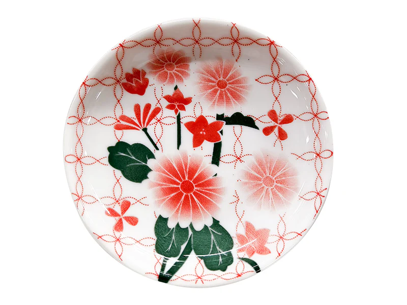 丸皿（花、Ｂ）