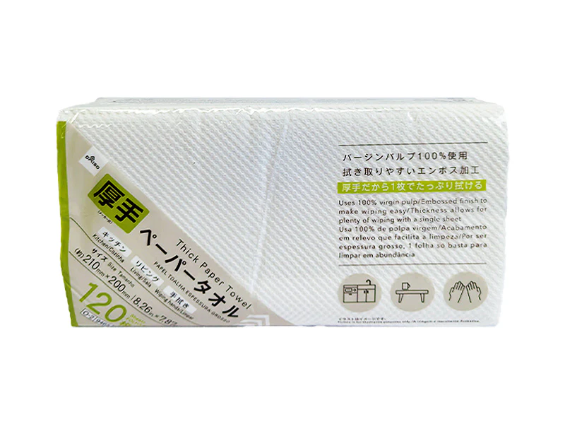 厚手ペーパータオル(120枚)